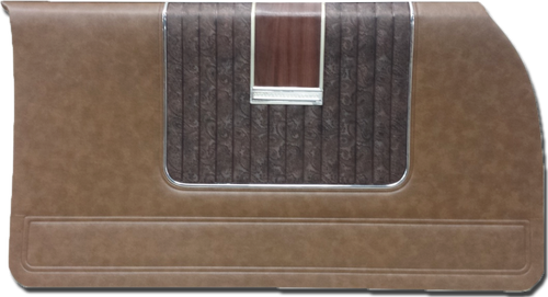 1971 Plymouth Fury Gran Coupe 2-Door Hardtop Brown Paisley Door Panels
