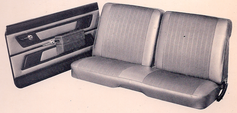 1968 AMC Rambler American 440 4-Door Sedan Trim 844C Complete