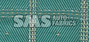 1956 Mercury Medium Blue Woven-Block Pattern Plastic