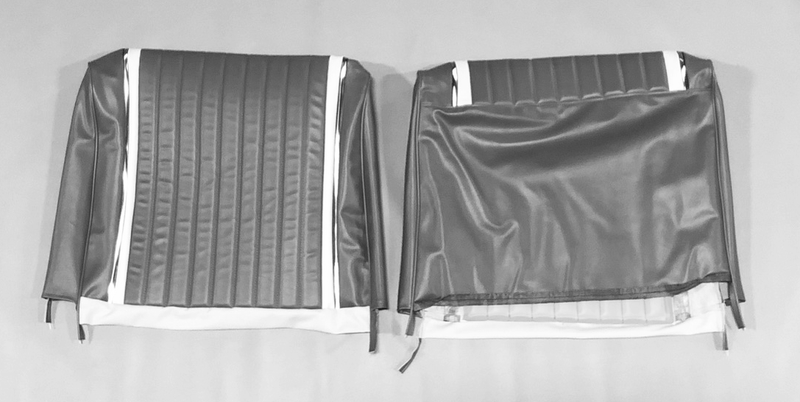 1962 Ford Galaxie 500 2-Dr. Sedan Vinyl Interior Seat Covers