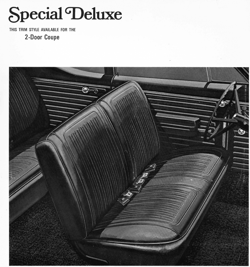 1968 Buick Special Deluxe 2-Door Coupe Trim 191 Complete Interior