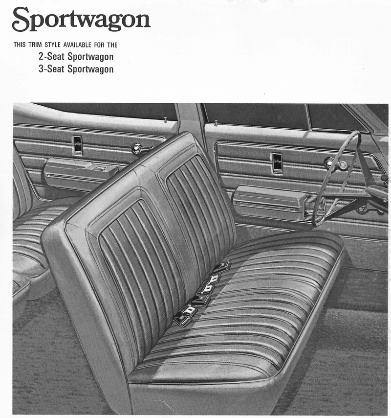 1968 Buick Sportwagon 3 Seat Trim 180 Complete Interior