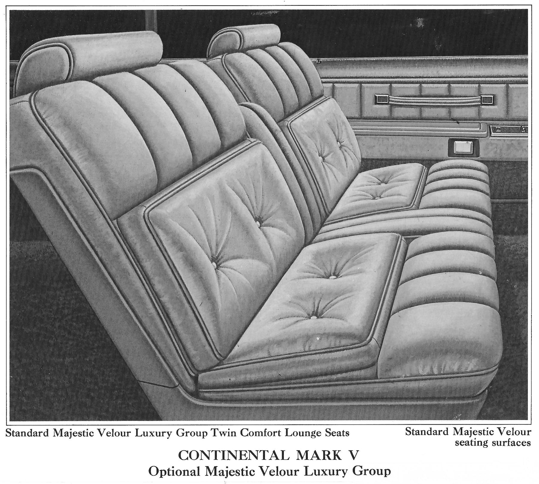 1977 Lincoln Continental Mark V Trim GD - Complete Interior – SMS