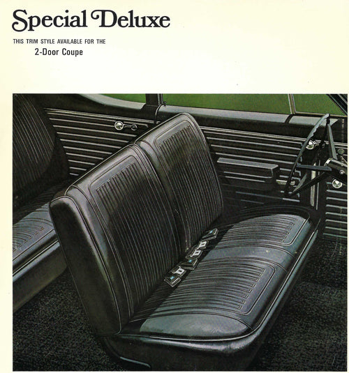 1968 Buick Special Deluxe 2-Door Coupe Trim 198 Complete Interior