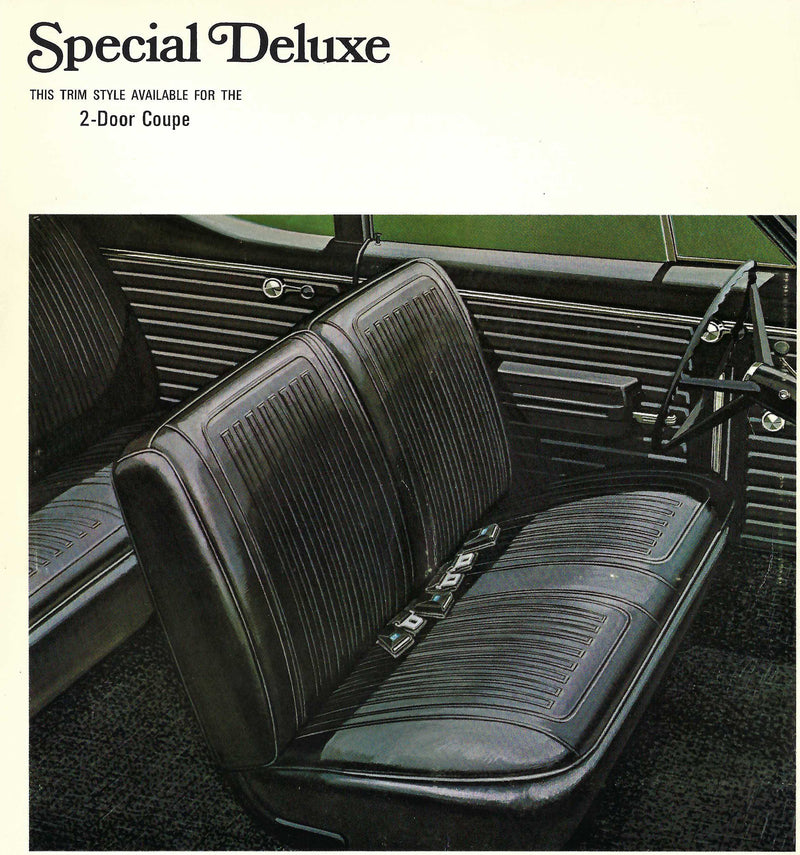 1968 Buick Special Deluxe 2-Door Coupe Trim 198 Complete Interior