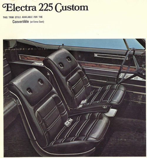1968 Buick Electra 225 Custom Convertible Trim 648 Complete Interior