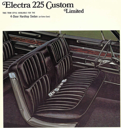 1968 Buick Electra 225 Custom Limited 4-Door Hardtop Trim 668 Complete Interior