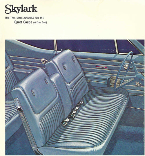 1968 Buick Skylark Sport Coupe Trim 161 Complete Interior