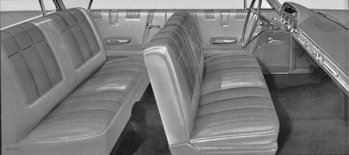 1963 Mercury Monterey 2-Door Hardtop Trim 22 Complete Interior