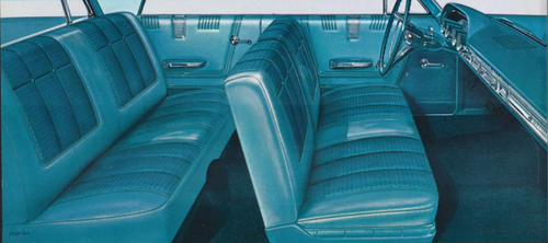 1963 Mercury Monterey 2-Door Hardtop Trim 27 Complete Interior