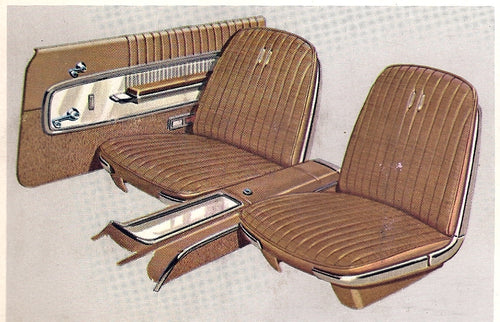 1965 Ford Galaxie 500 XL 2-Door Hardtop Trim 79 Complete Interior