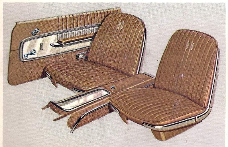 1965 Ford Galaxie 500 XL 2-Door Hardtop Trim 79 Complete Interior