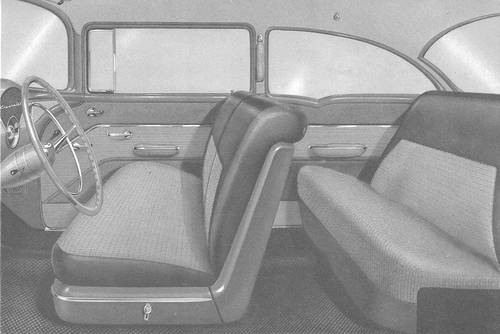 1955 Chevrolet 210 2-Door Sedan Trim 503 Complete Interior