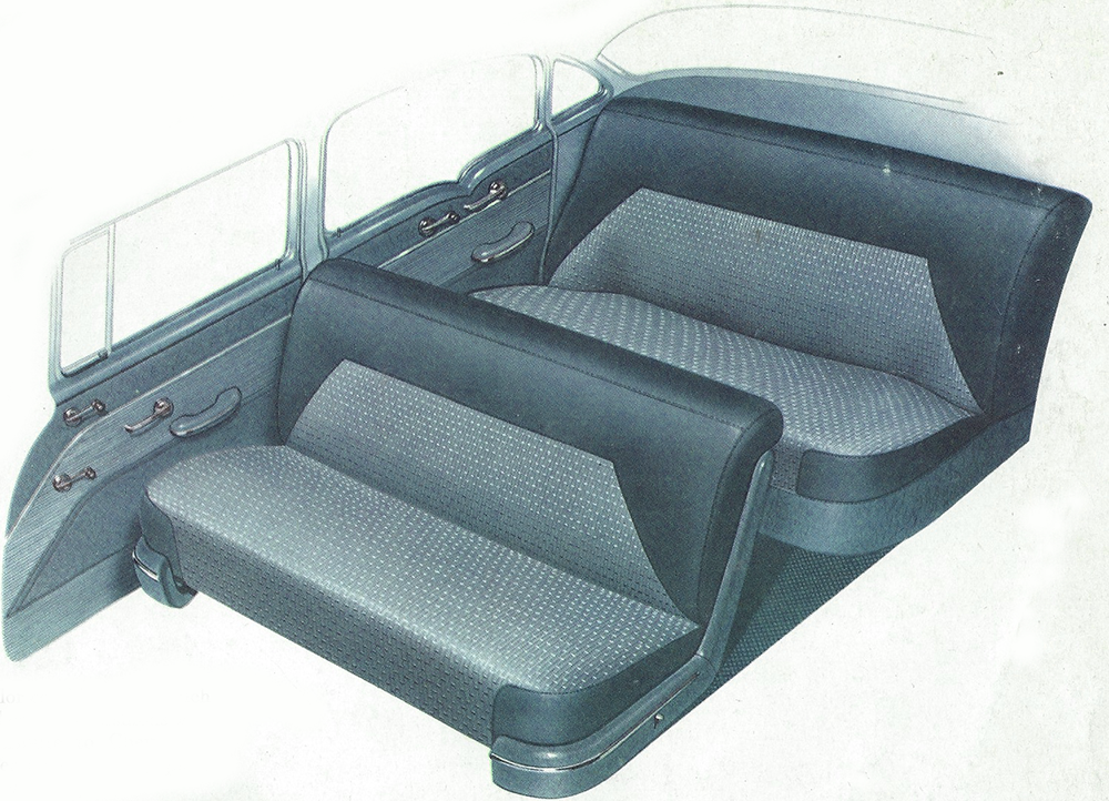 1955 Chevrolet 210 4-Door Sedan Trim 503 Complete Interior – SMS