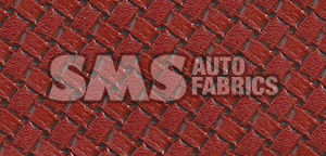 1957 Mercury Monterey Red Basketweave Vinyl