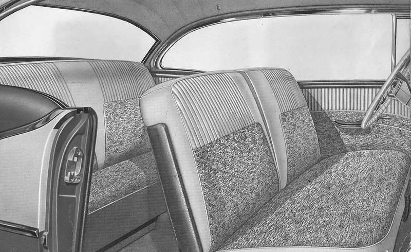 1956 Oldsmobile 88 Holiday Coupe 2-Door Hardtop Trim 345 Complete Interior