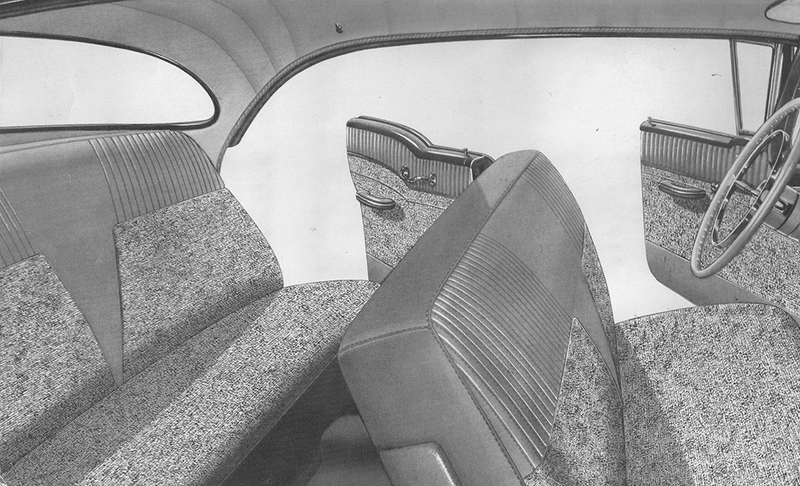 1956 Oldsmobile 88 Holiday Sedan 4-Door Hardtop Trim 344 Complete Interior