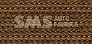 1967 Cadillac De Ville Convertible Antique Saddle Perforated Leather