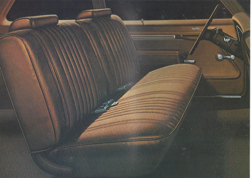 1973 Buick Apollo 2-Door Coupe Trim 226 Complete Interior