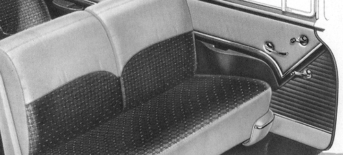 1955 Chevrolet Bel Air 2-Door Sedan Trim 510 Complete Interior