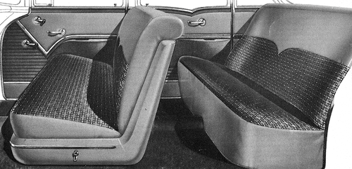 1955 Chevrolet Bel Air 4-Door Sedan Trim 510 Complete Interior