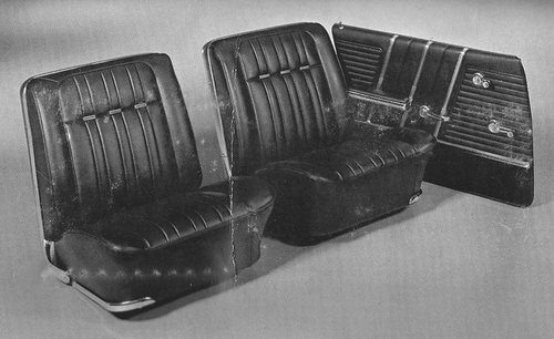 1964 Pontiac Bonneville 2-Door Hardtop Sports Coupe Trim 87 Complete Interior