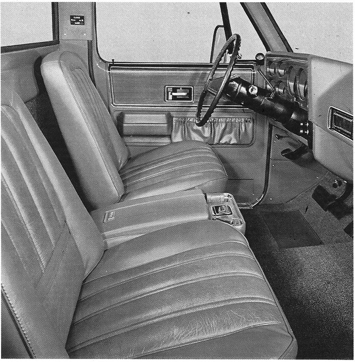 1974 Chevrolet C/K Custom Pickup Complete Interior