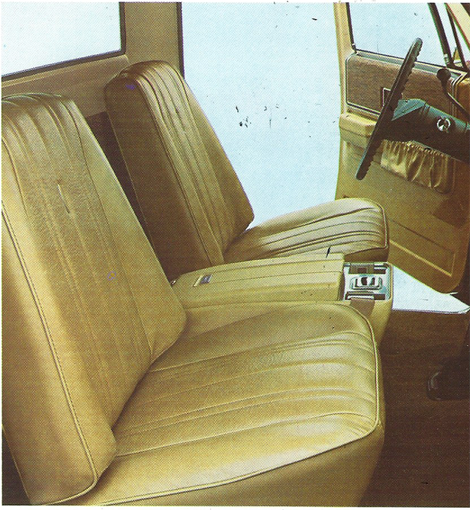 1975 GMC High Sierra Pickup Trim XNN2 Complete Interior