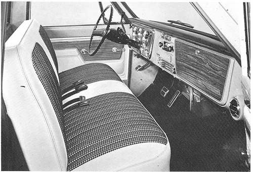 1972 GMC Sierra Grande Pickup Complete Interior