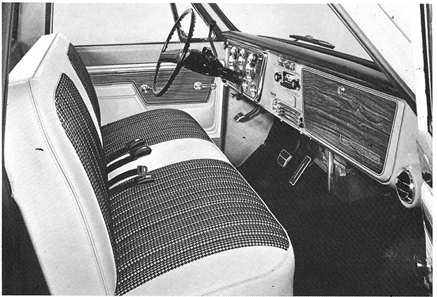 1972 GMC Sierra Grande Pickup Complete Interior