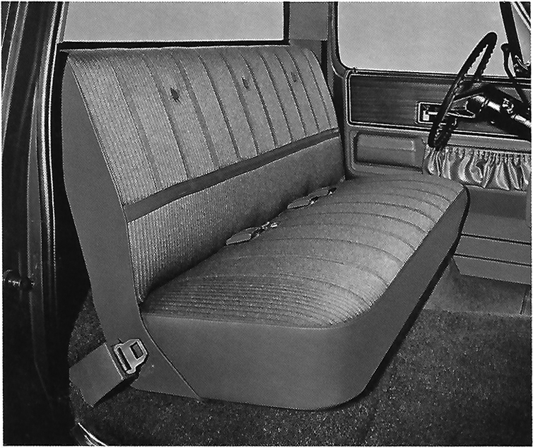 1974 Chevrolet C/K Cheyenne Super Pickup Complete Interior