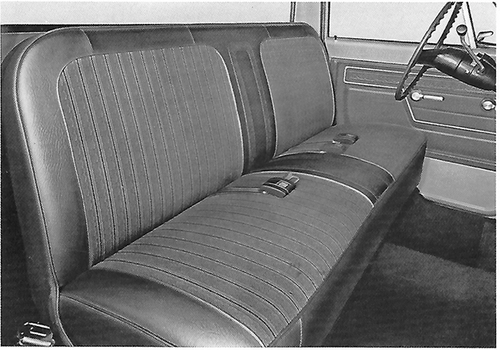 1972 GMC Super Custom Pickup Complete Interior