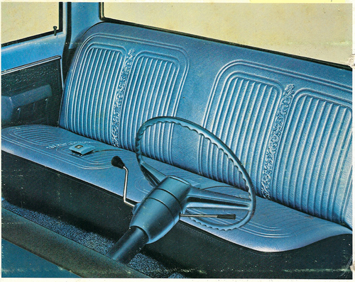 1969 Chevrolet CST Pickup Complete Interior - Bench Seat