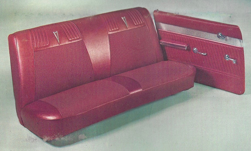 1964 Pontiac Catalina 4-Door Sedan Trim 25 Complete Interior