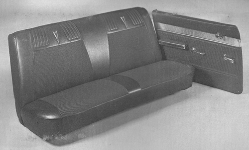 1964 Pontiac Catalina 4-Door Sedan Trim 99 Complete Interior