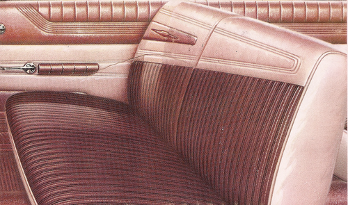 1959 Pontiac Catalina 2-Door Hardtop Sports Coupe Trim 209 Complete Interior