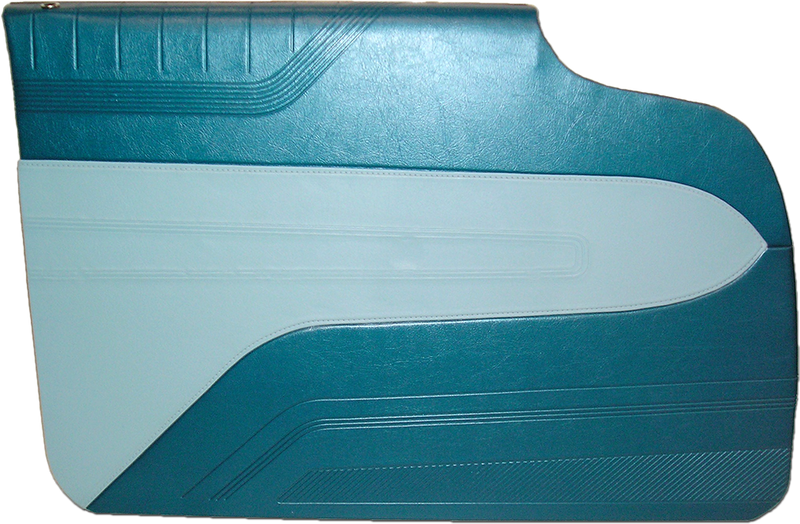 1959 Pontiac Catalina 4-Door Vista Hardtop Trim 207 Door Panels