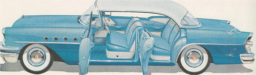 1955 Buick Century 4-Door Hardtop Trim 69 Complete Interior