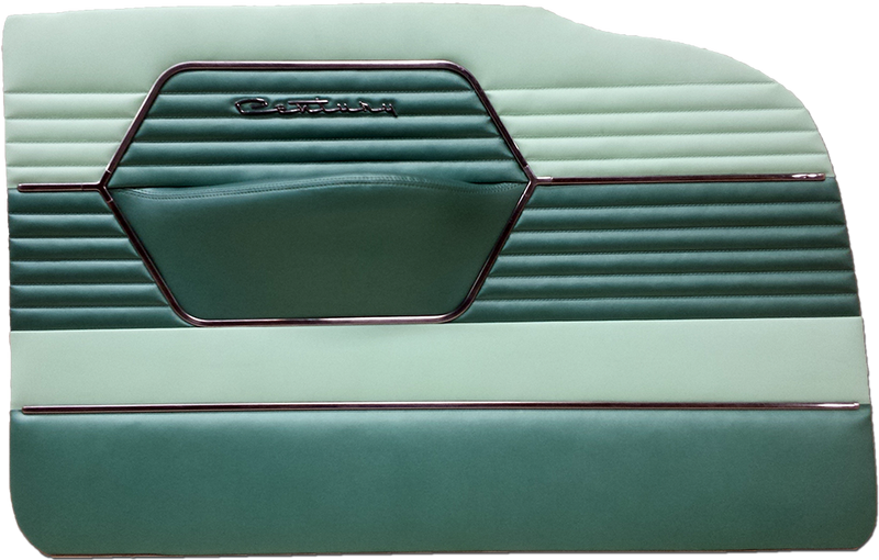 1958 Buick Century Caballero Wagon Trim 605 Door Panels