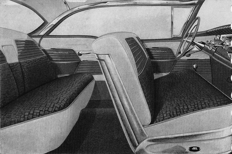 1958 Buick Century 4-Door Hardtop Trim 641 Complete Interior
