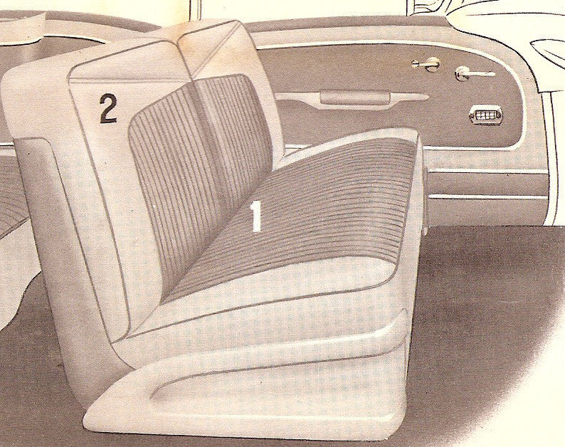 1957 Buick Century Convertible Trim 630 Complete Interior