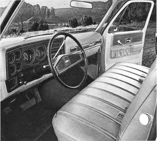 1973 Chevrolet C/K Cheyenne Pickup Complete Interior - Vinyl