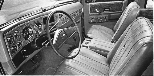 1976 Chevrolet C/K Cheyenne Blazer Trim XDD2 Complete Interior