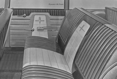 1961 Oldsmobile Dynamic 88 Fiesta Station Wagon Trim 393 Complete Interior