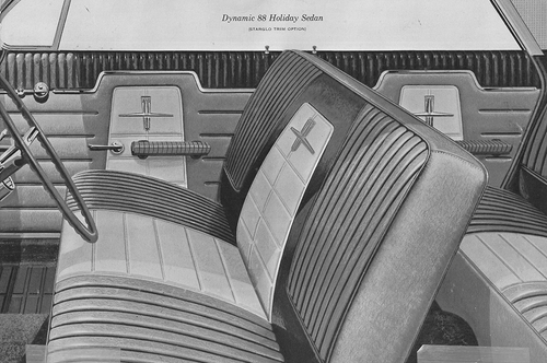 1961 Oldsmobile Dynamic 88 Holiday Sedan 4-Door Hardtop Trim 924 Complete Interior