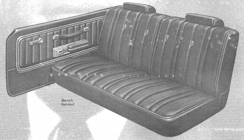 1976 Ford Elite 2-Dr Hardtop Trim AA Complete Interior