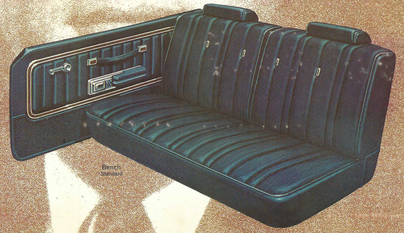 1976 Ford Elite 2-Dr Hardtop Trim AB Complete Interior