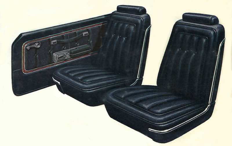 1976 Ford Elite 2-Dr Hardtop Trim FA Complete Interior