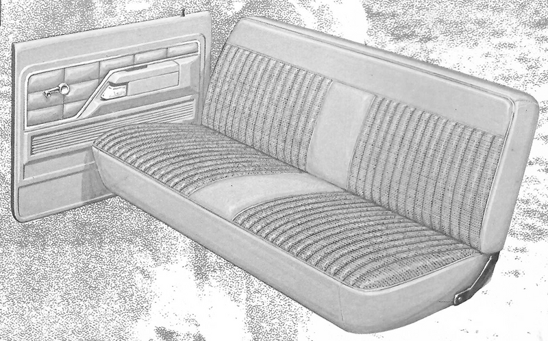 1976 Ford F-Series Ranger Pickup Trim EB Complete Interior