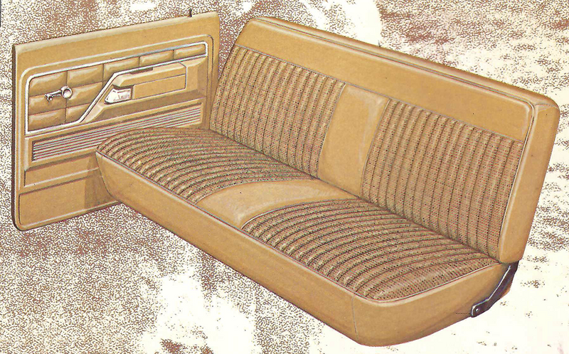 1976 Ford F-Series Ranger Pickup Trim EU Complete Interior